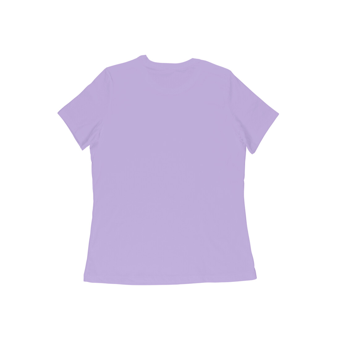 Women's Half Sleeve Round Neck Iris Lavender T-Shirt