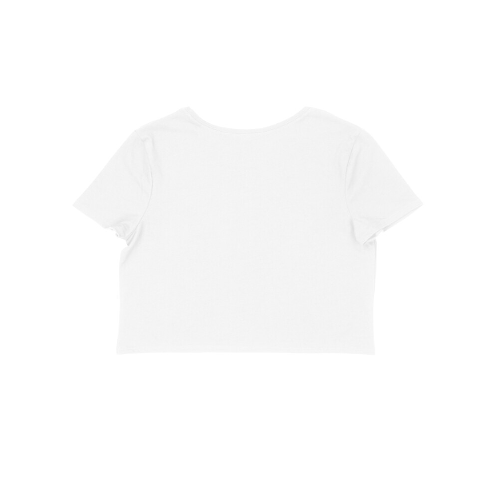 Women's White Crop Top